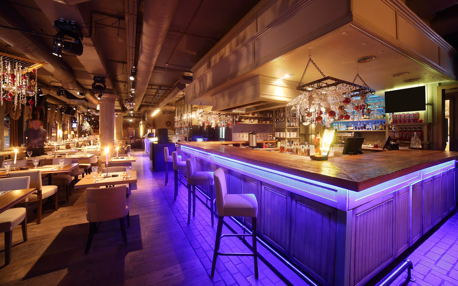 Restaurant bar audio systems