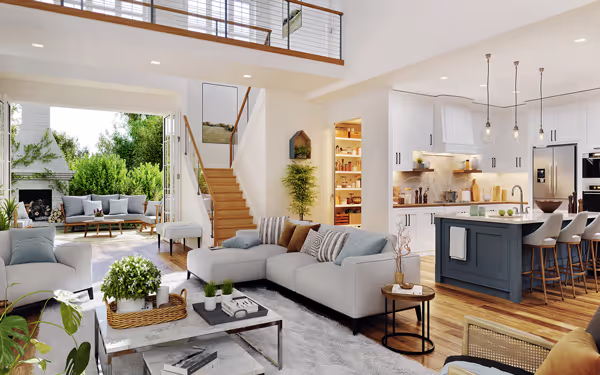 Music in Every Room open plan living audio system